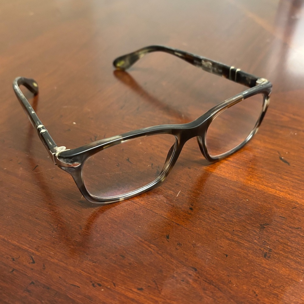 Persol Computer Style Progressive Reading Glasses, Style 3012V, Strength +2.50